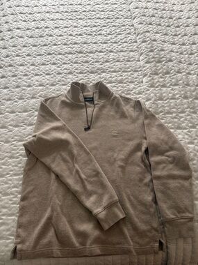 Rodd & Gunn Men's Taupe Zip-Neck Pullover